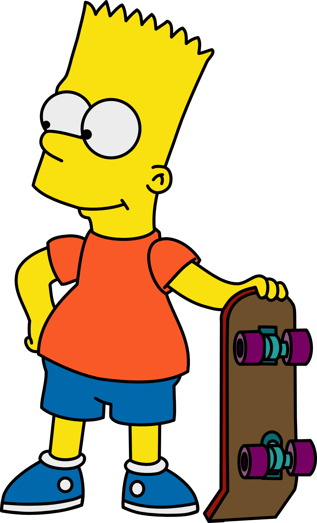 bart simpson png