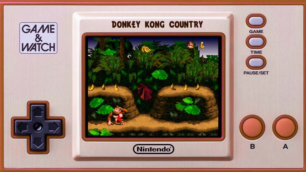 game and watch donkey kong