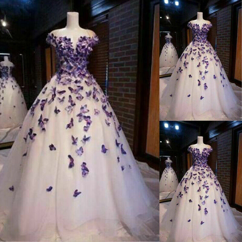 butterfly wedding dress