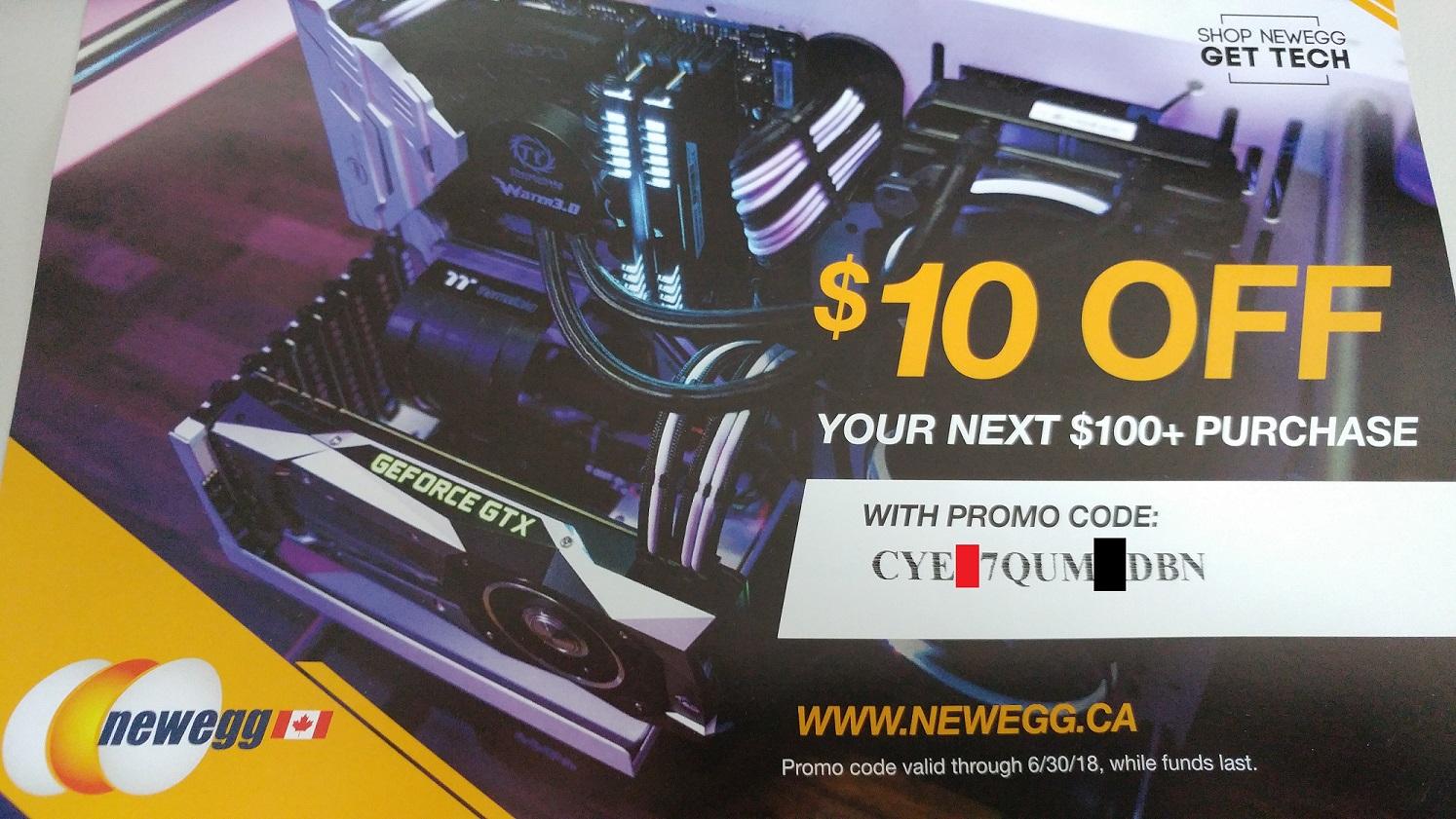 newegg promo codes canada reddit