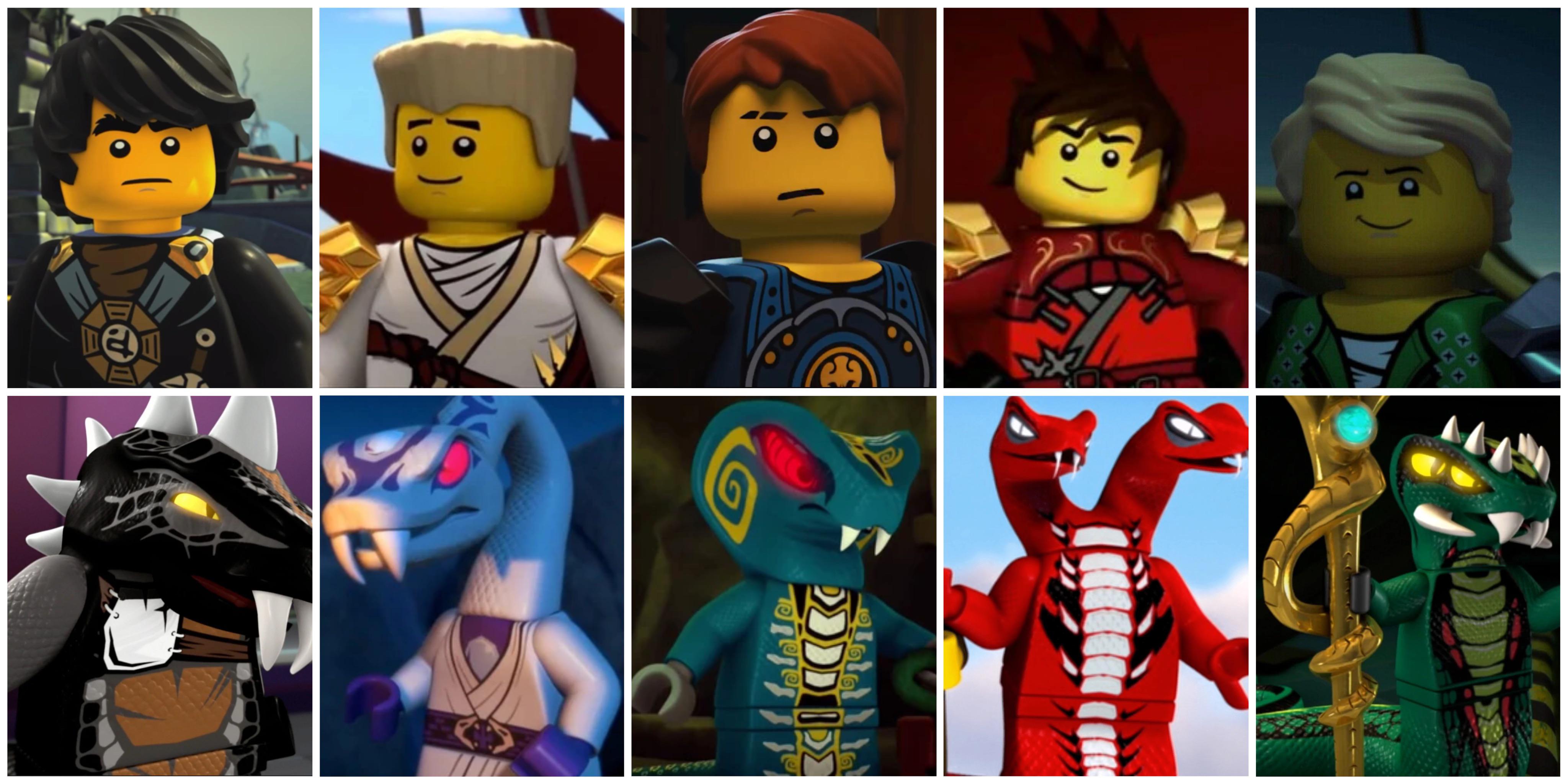 ninjago colours