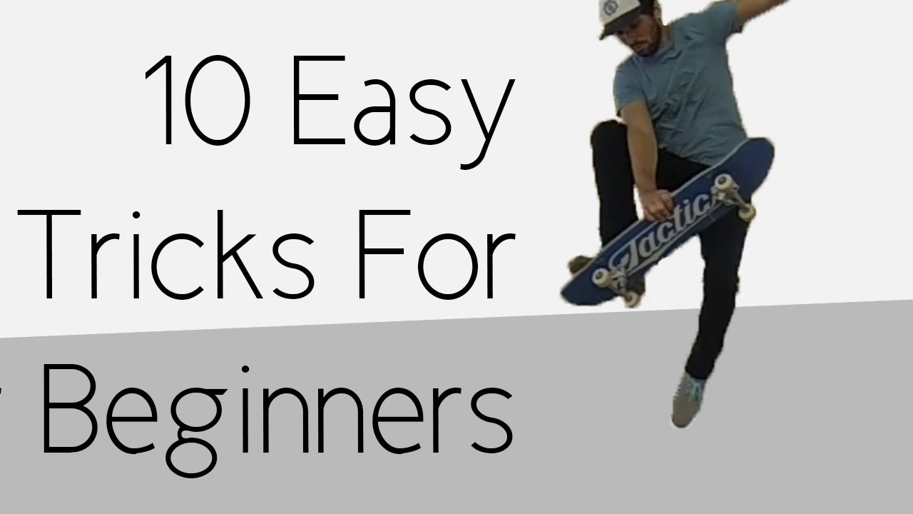 10 easy beginner skateboard tricks