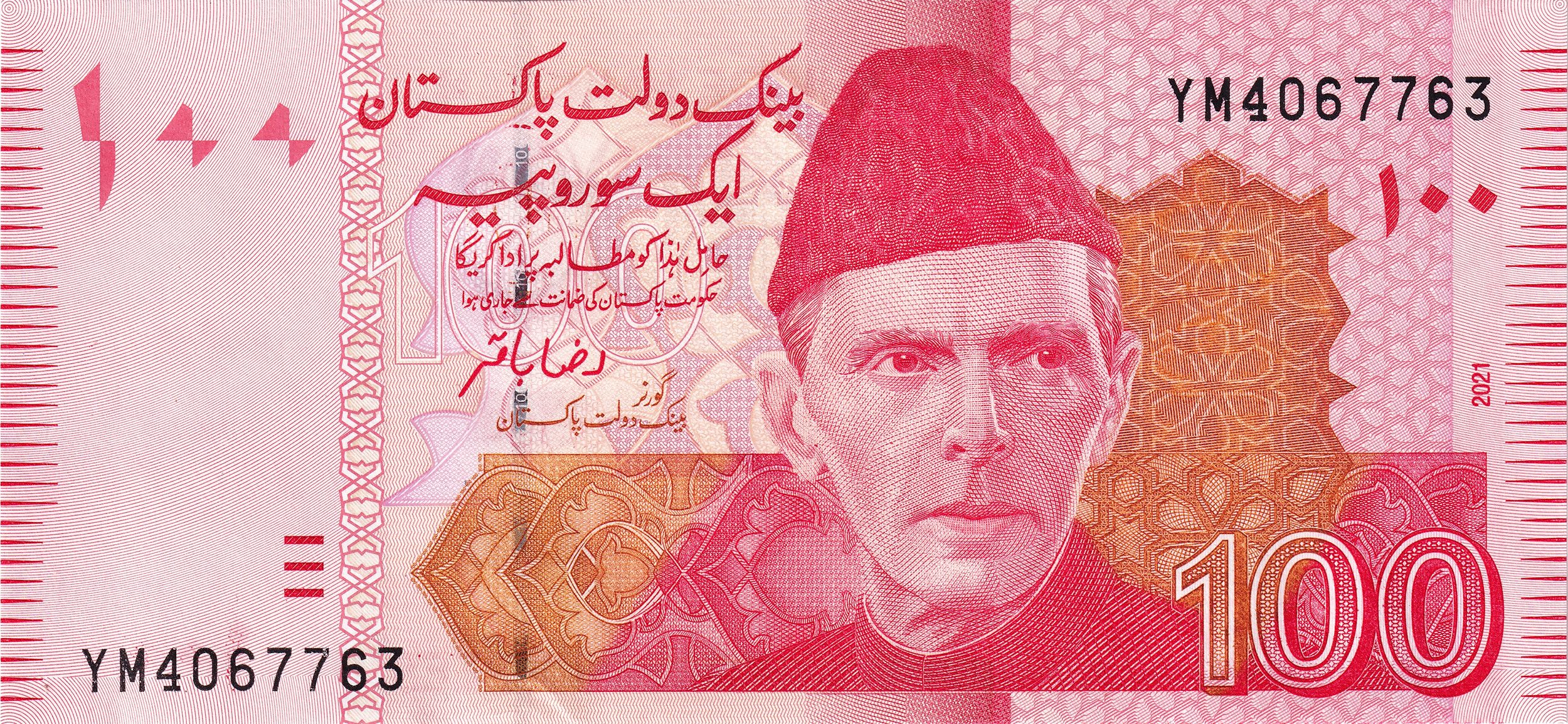 100 pakistani rupees