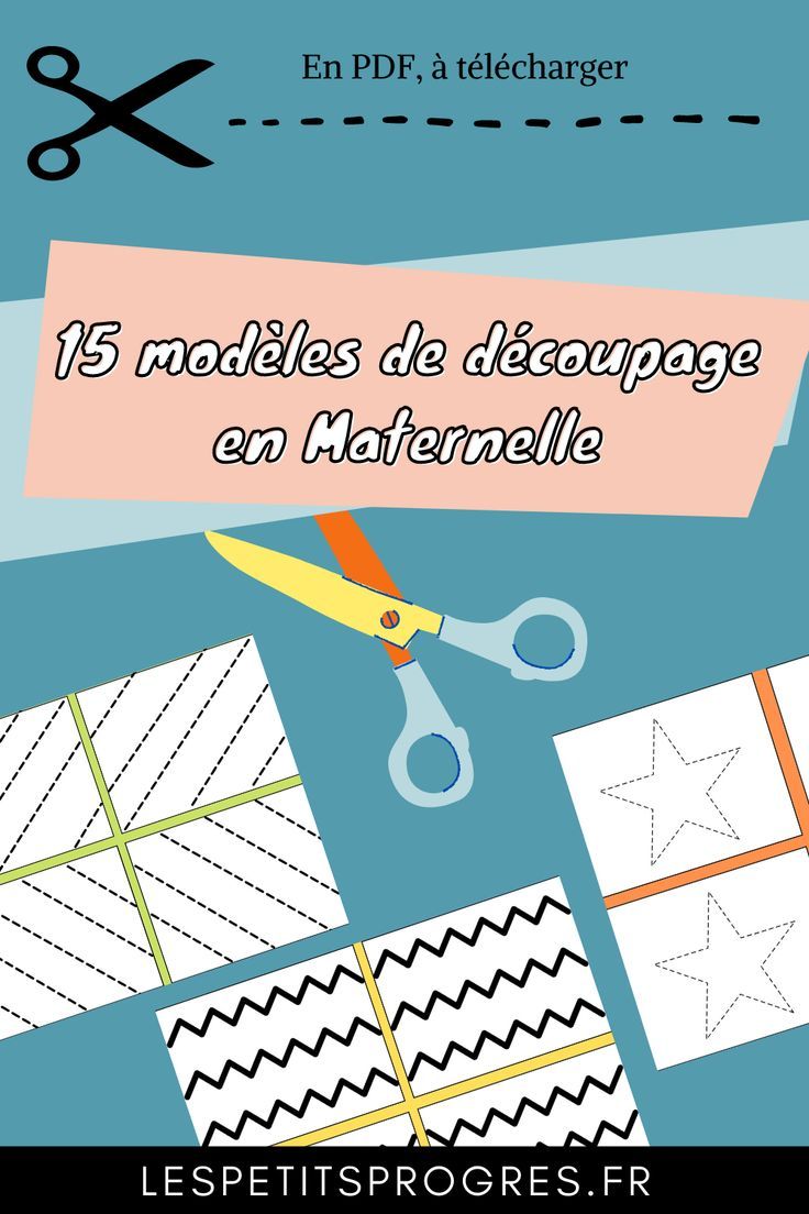 découpage maternelle pdf