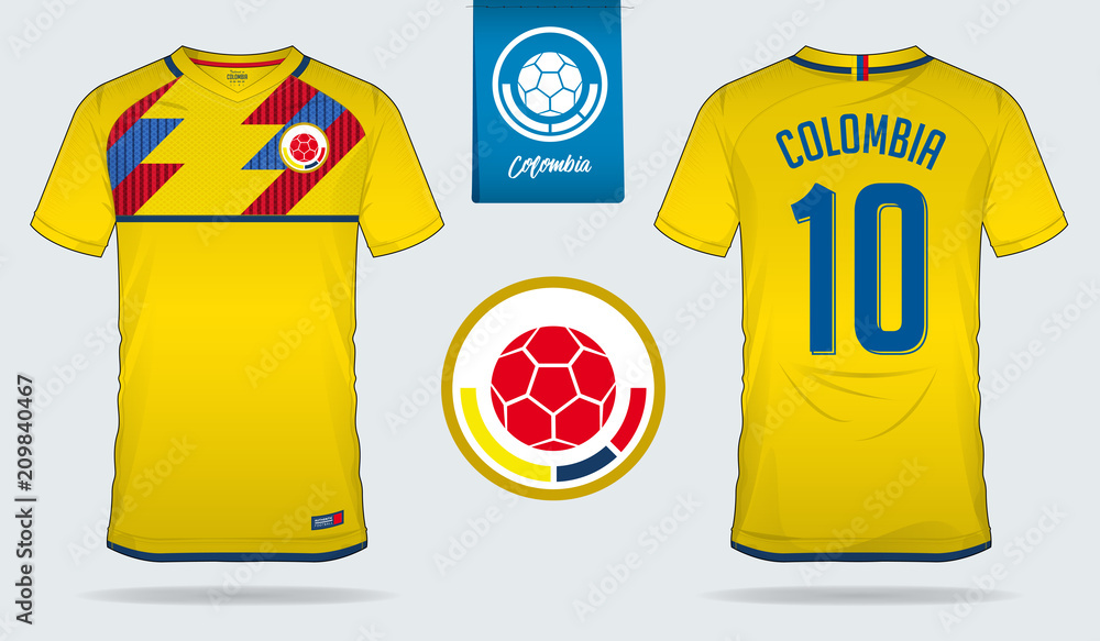 colombia national football team jersey