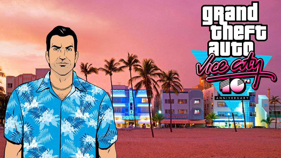 gta vice city wallpaper