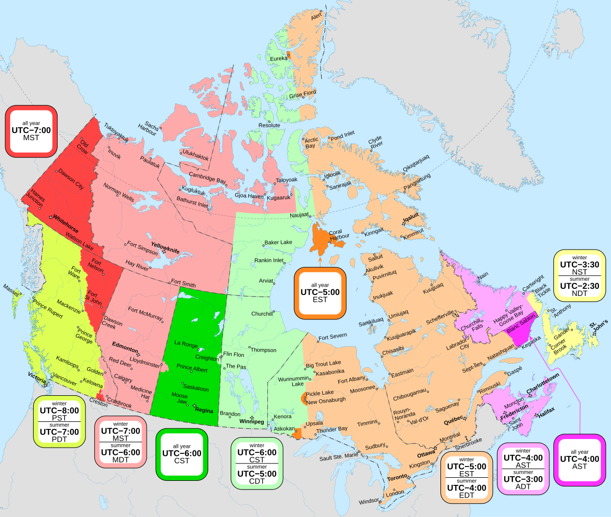 current time pacific standard time