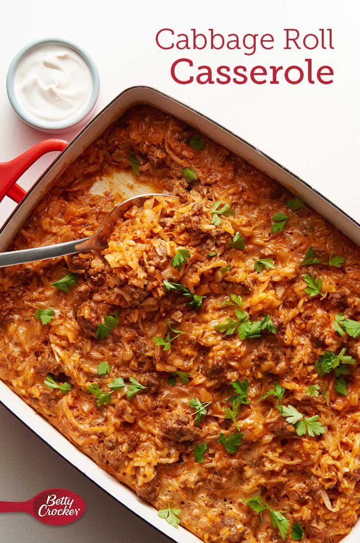 betty crocker cabbage roll casserole