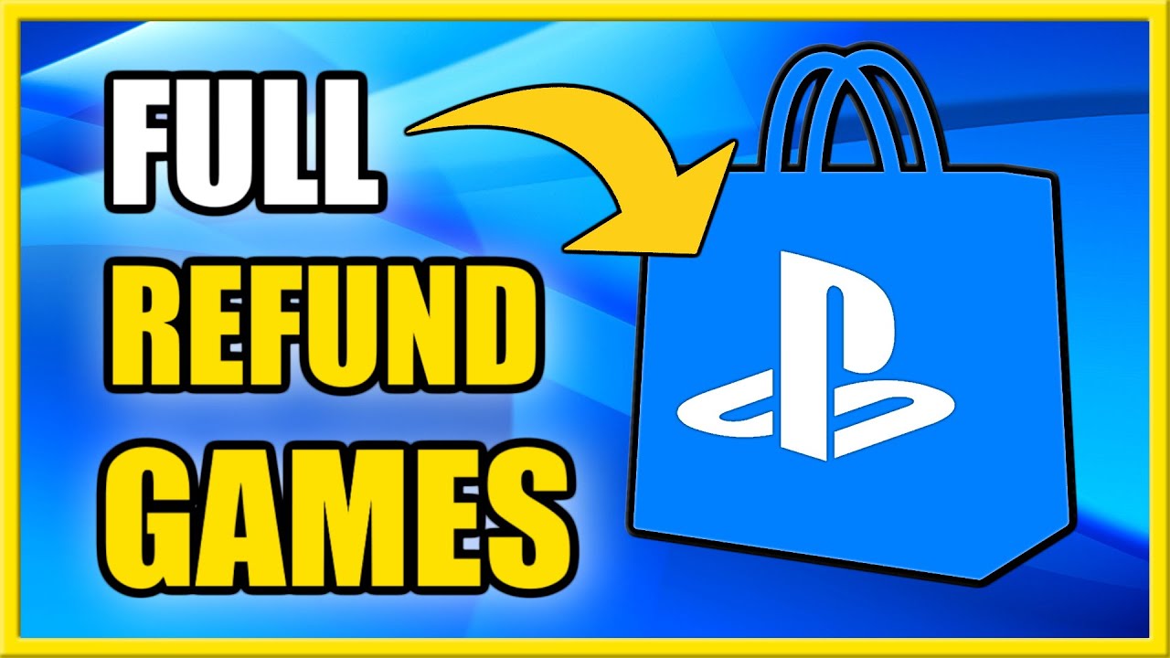 can you refund games on ps4