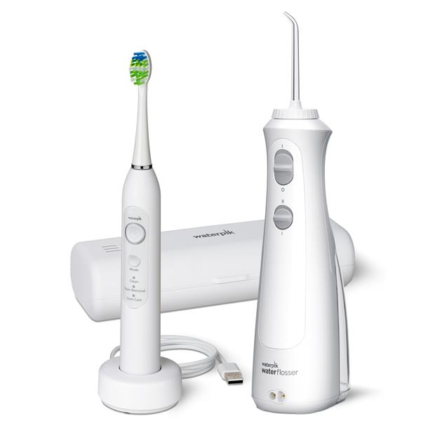 water flosser toothbrush combo