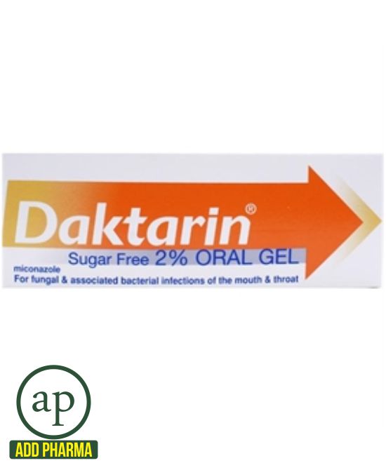 daktarin sugar free 2 oral gel 15g