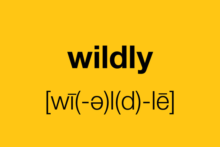 wildly synonym