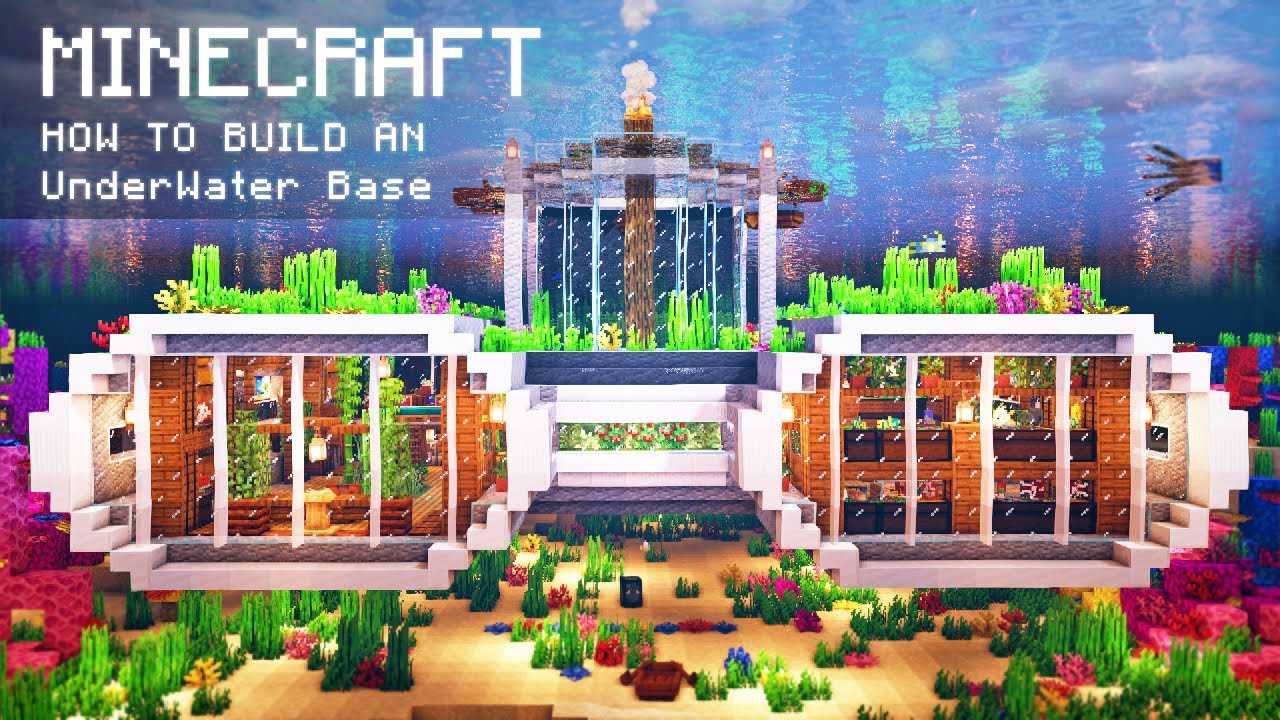 underwater house minecraft