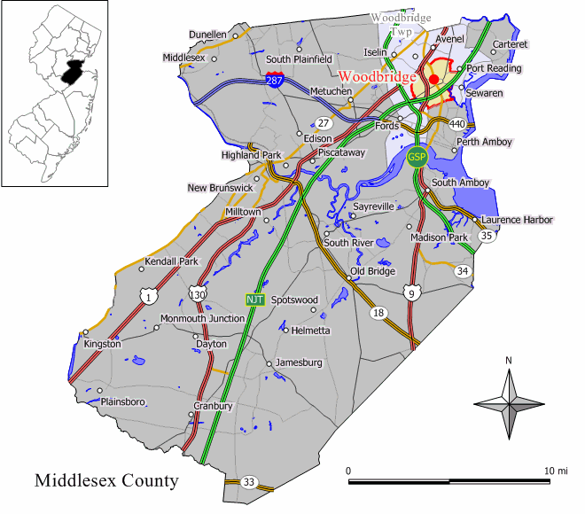 woodbridge nj neighborhoods