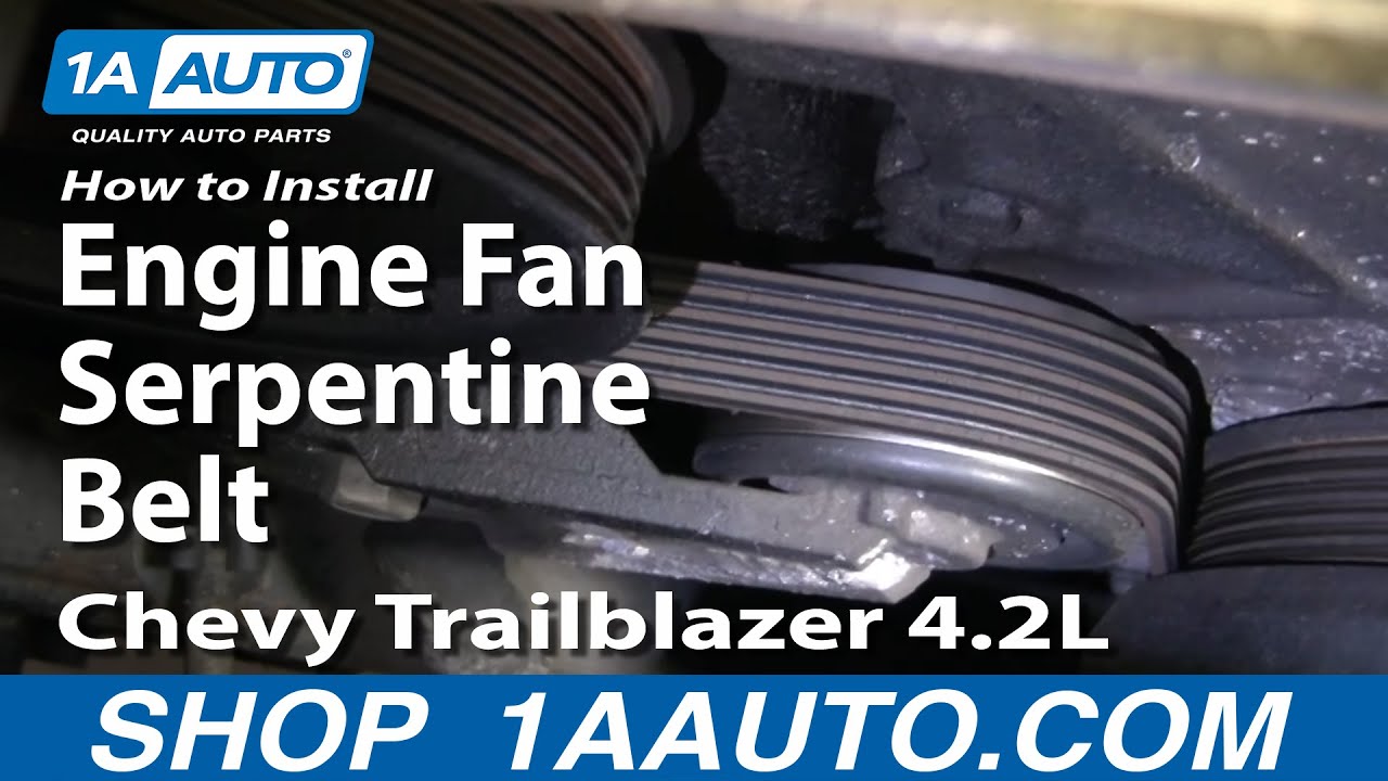 serpentine belt for 2005 chevy trailblazer