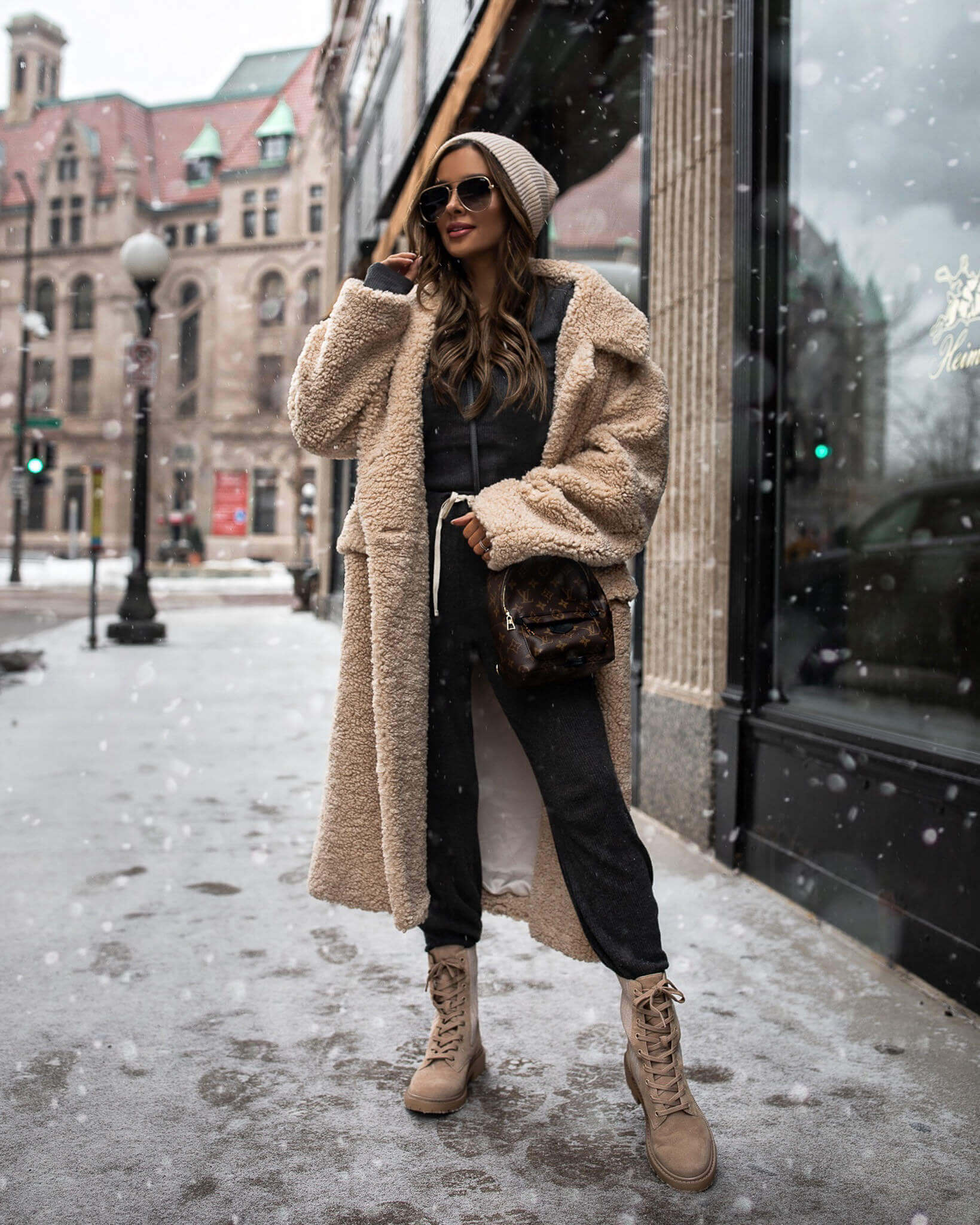 winter outfits with boots