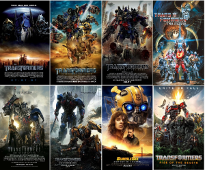 transformer movies in chronological order