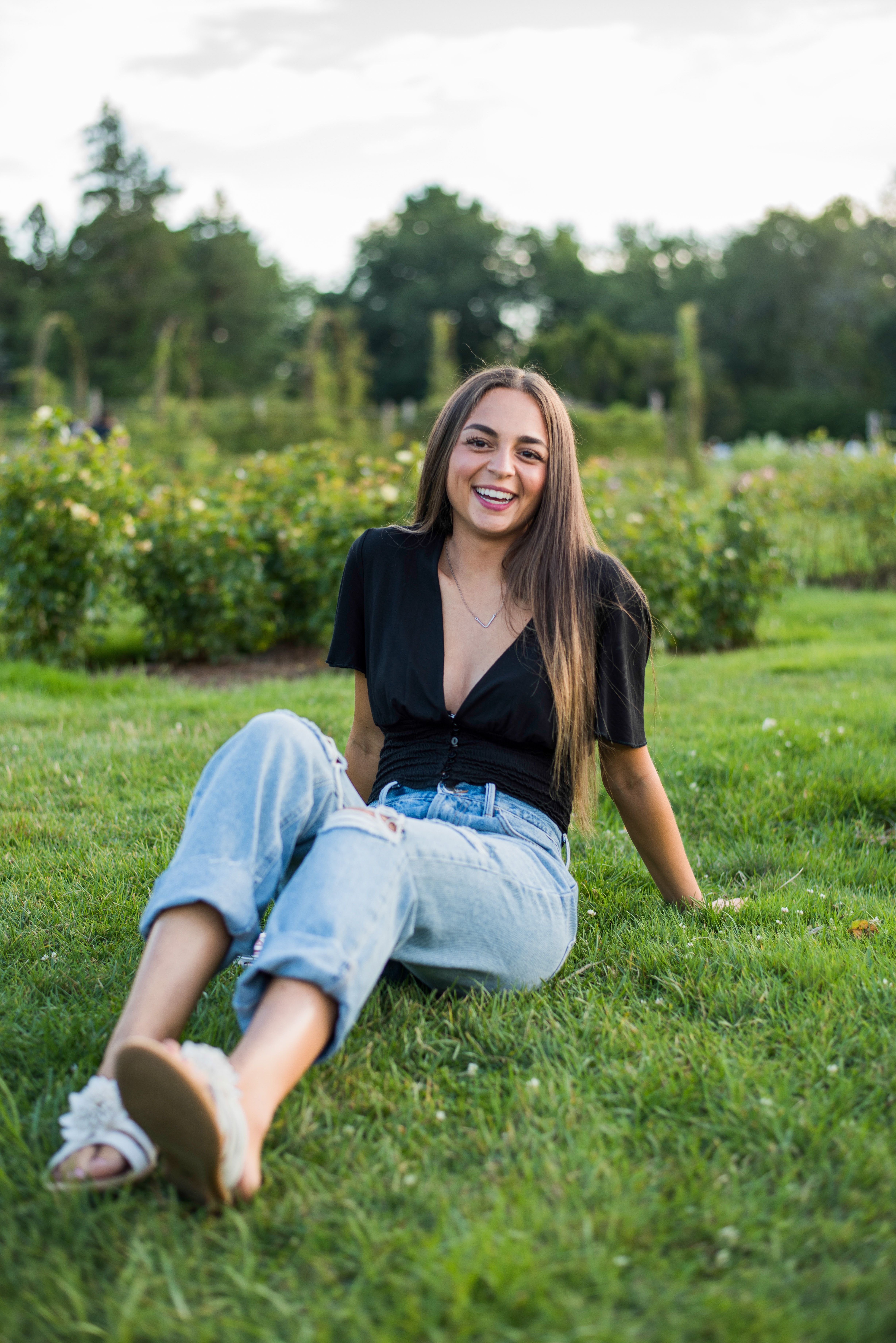 garden photography poses