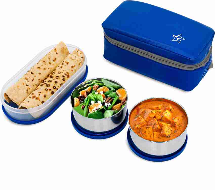 flipkart tiffin box steel