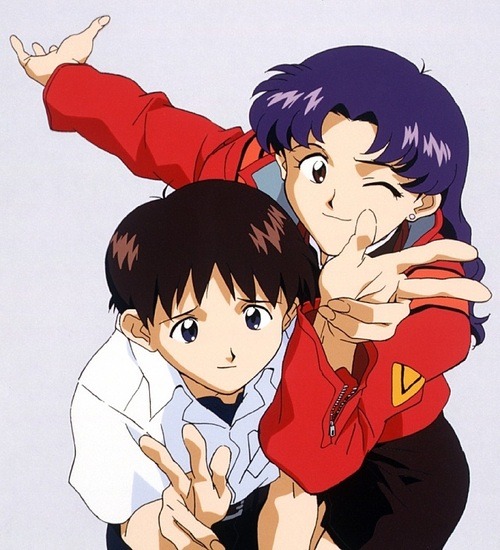 does misato like shinji