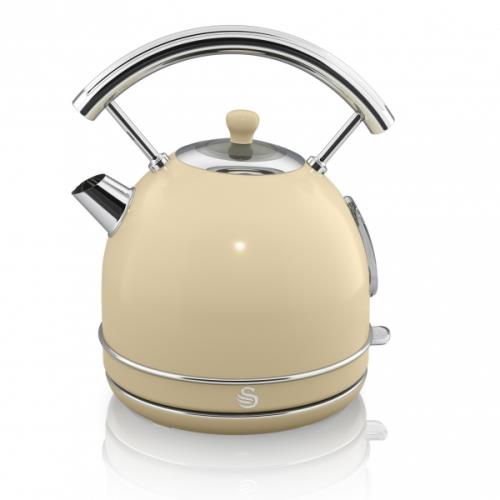 swan retro kettle cream