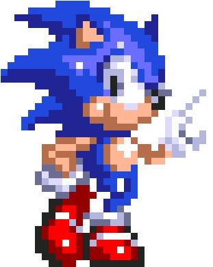 sonic pixel png