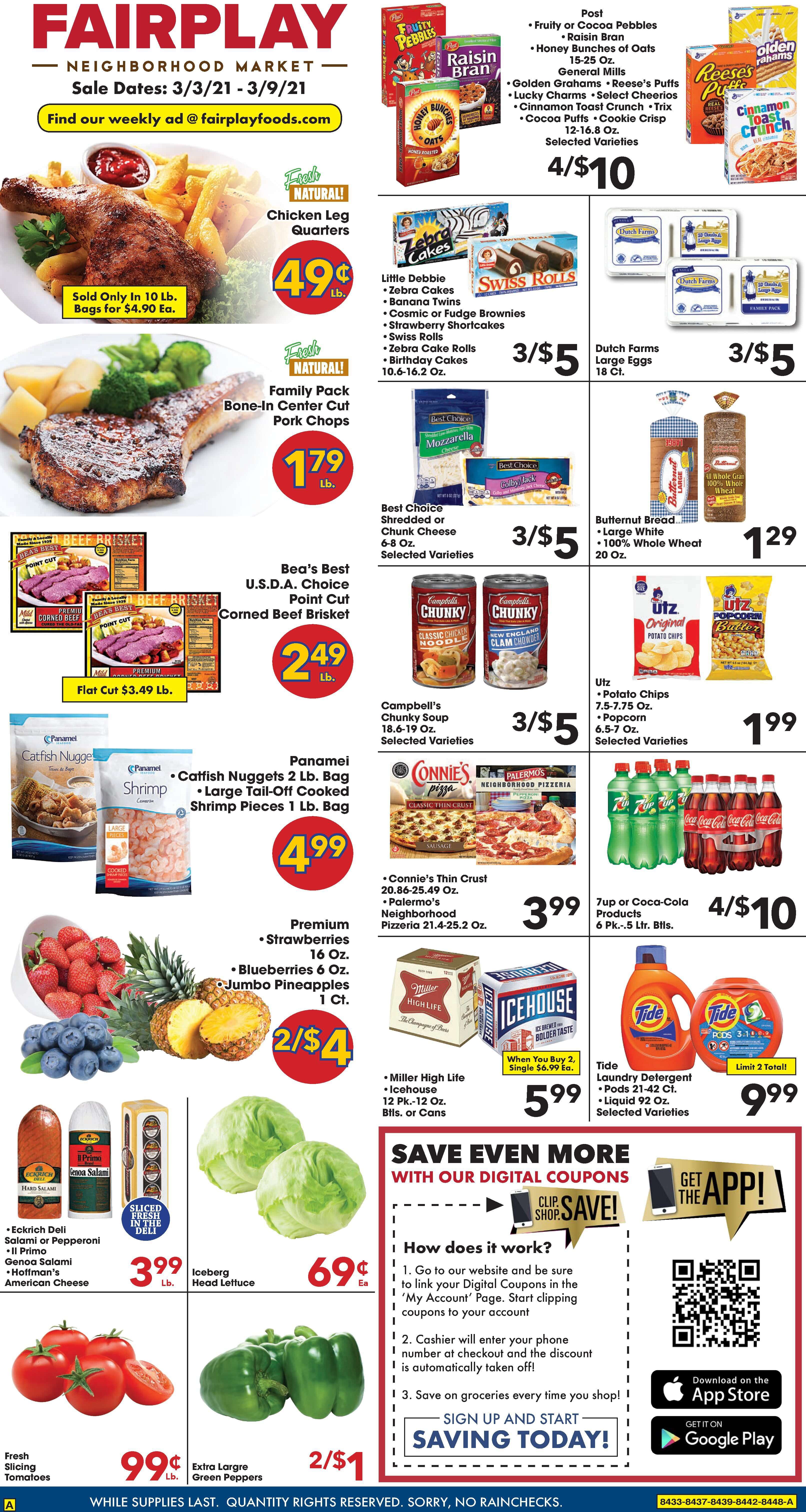 fairplay foods weekly sales ad