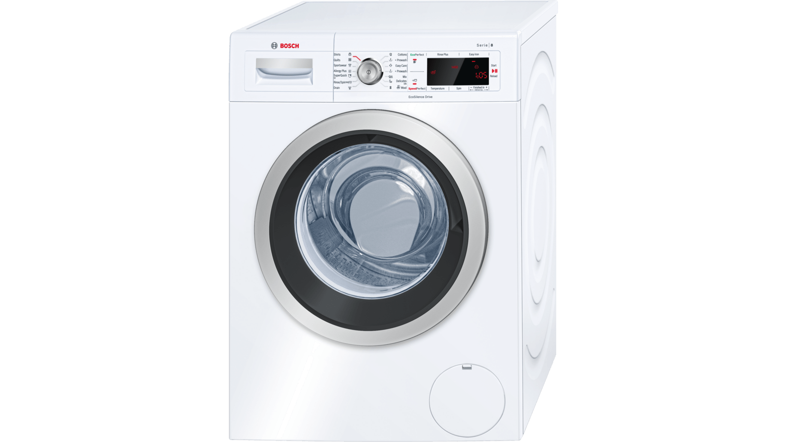 bosch series 8 8kg front load washing machine waw28460au