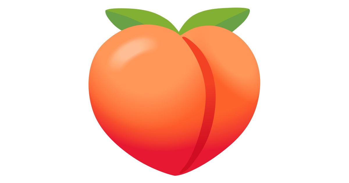 peach emoji copy and paste