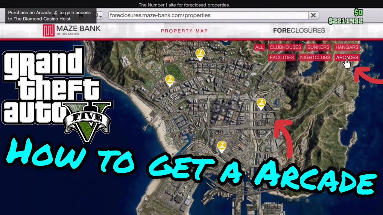 how to buy arcade gta 5