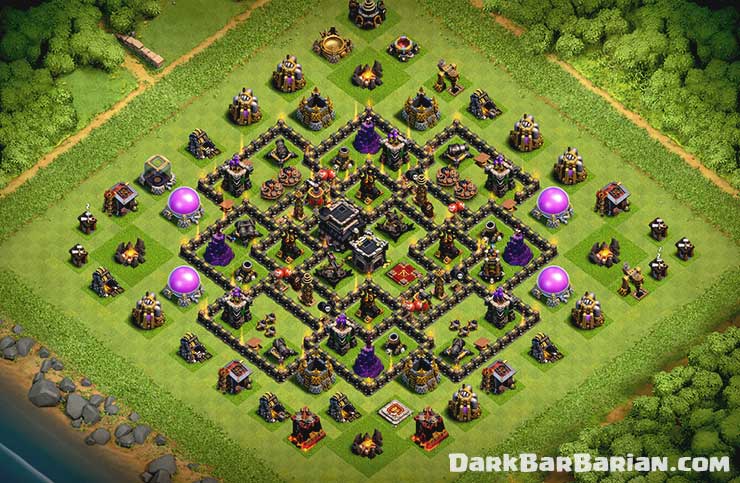 clash of clans town hall 9 defense base