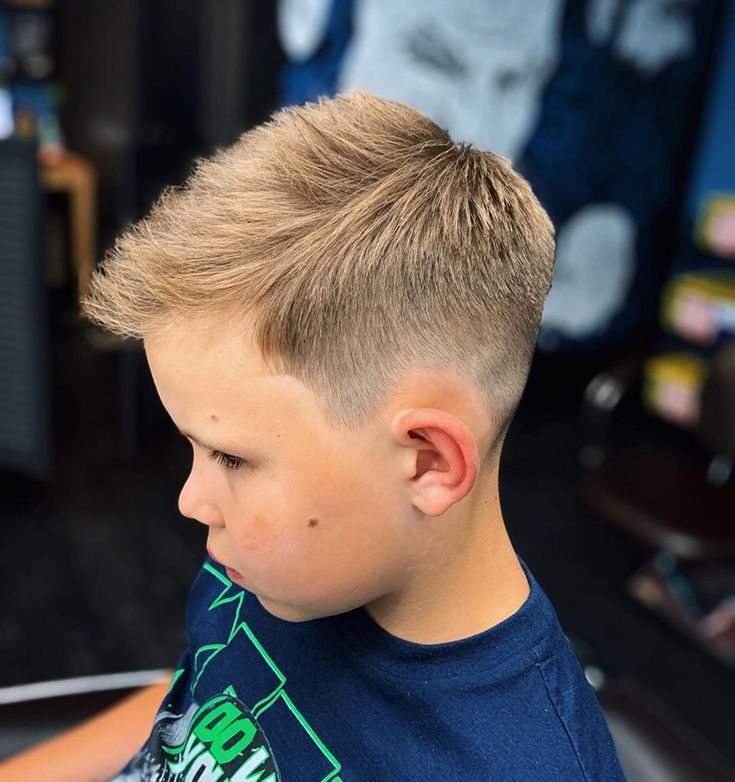 boys fade haircut