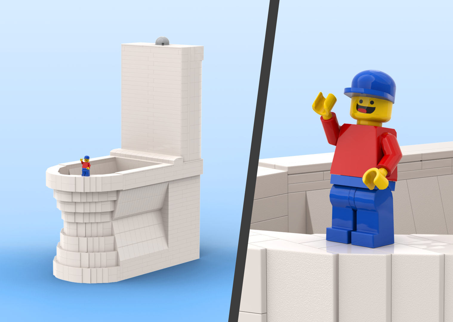 skibidi toilet lego