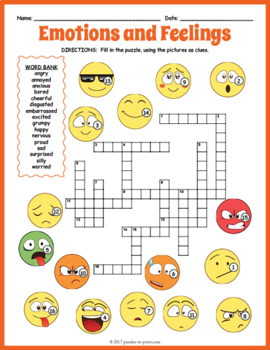 express feelings crossword clue