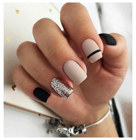 simple gel nail designs