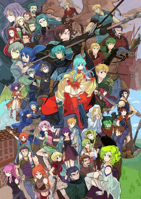 fire emblem sacred stones characters