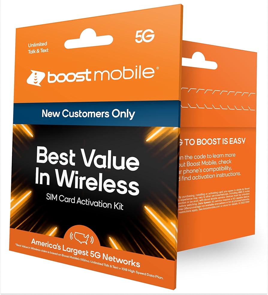 boost mobile sim plans