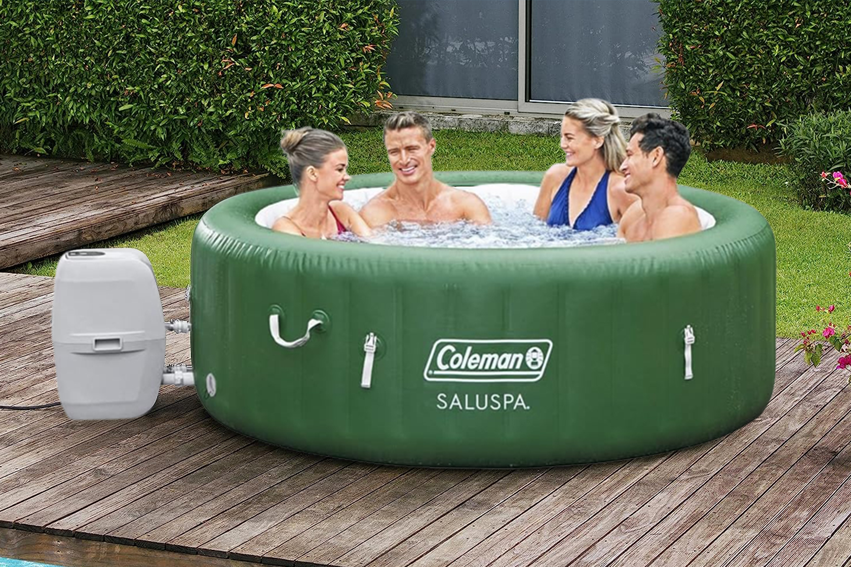 coleman hot tub