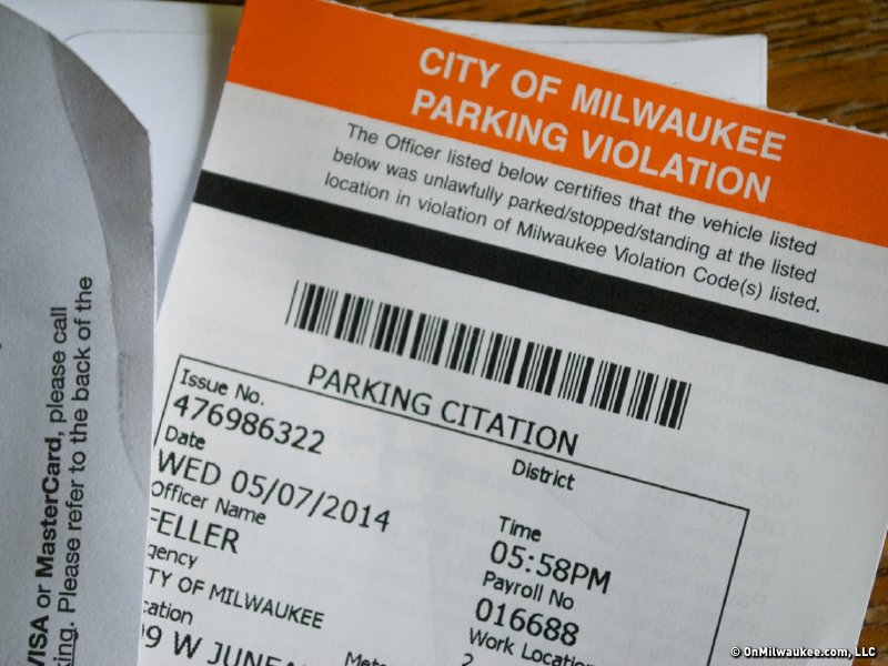 milwaukee temporary parking permit