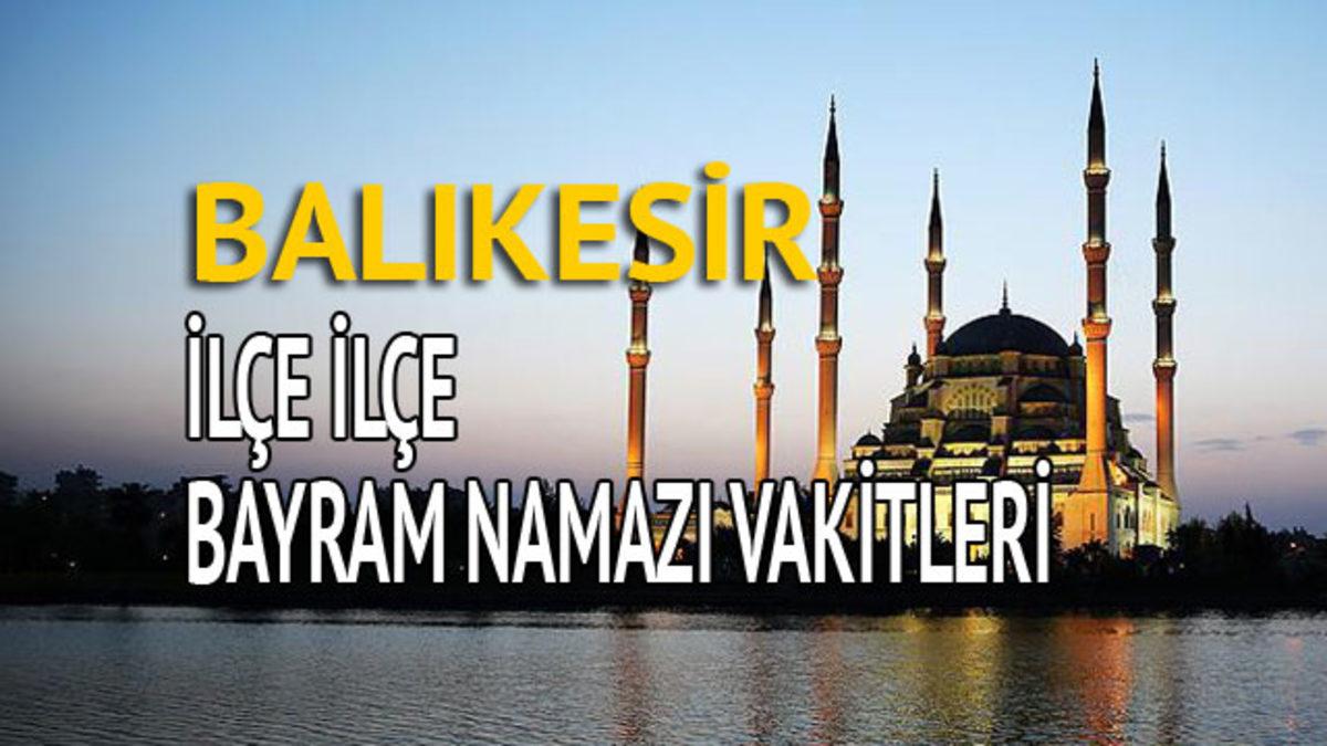 erdek bayram namaz saati