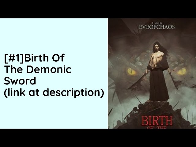 birth of the demonic sword