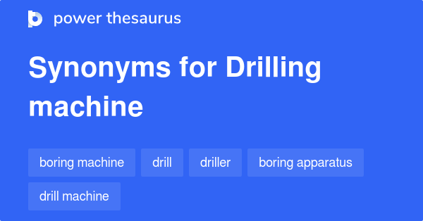 drill thesaurus