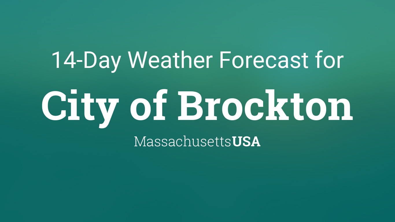 weather brockton ma 10 day forecast