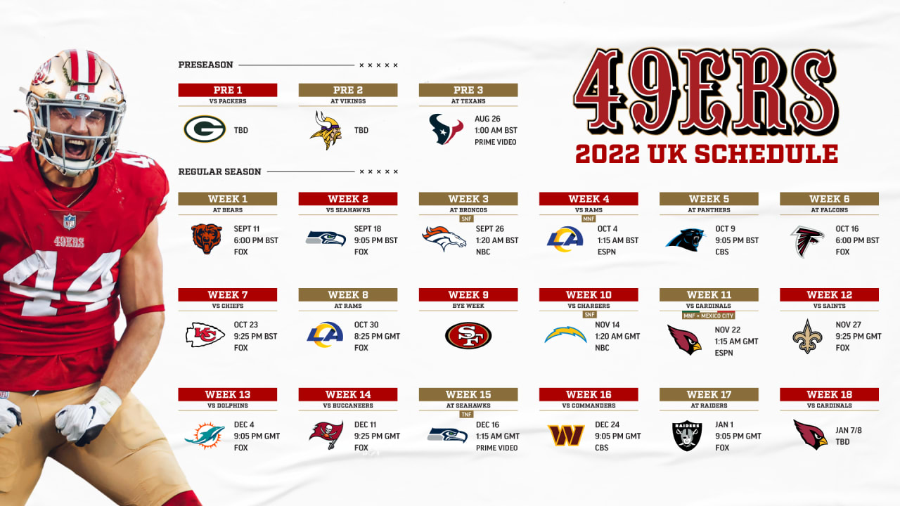 nfl calendario 2022