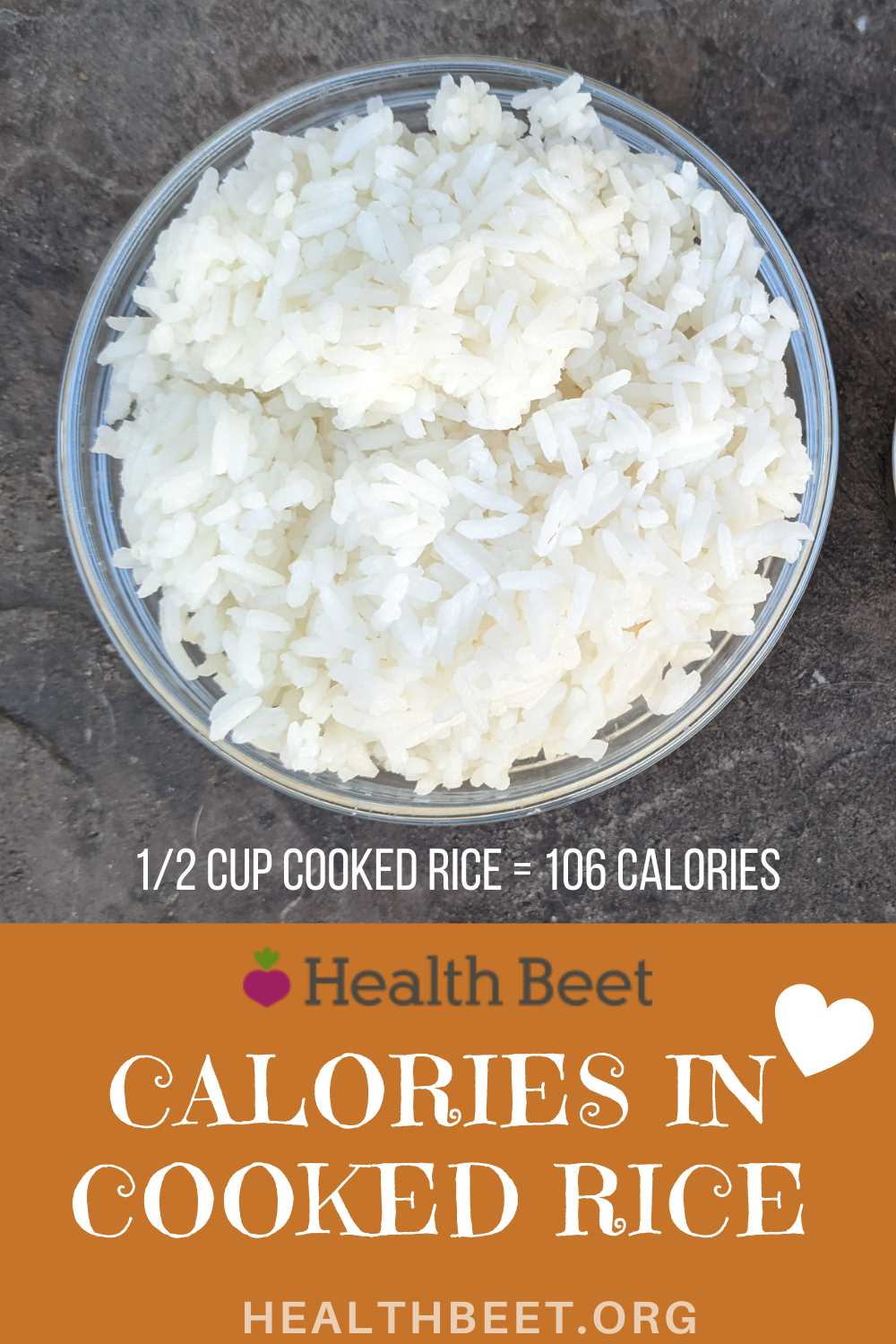 calories in one bowl of rice