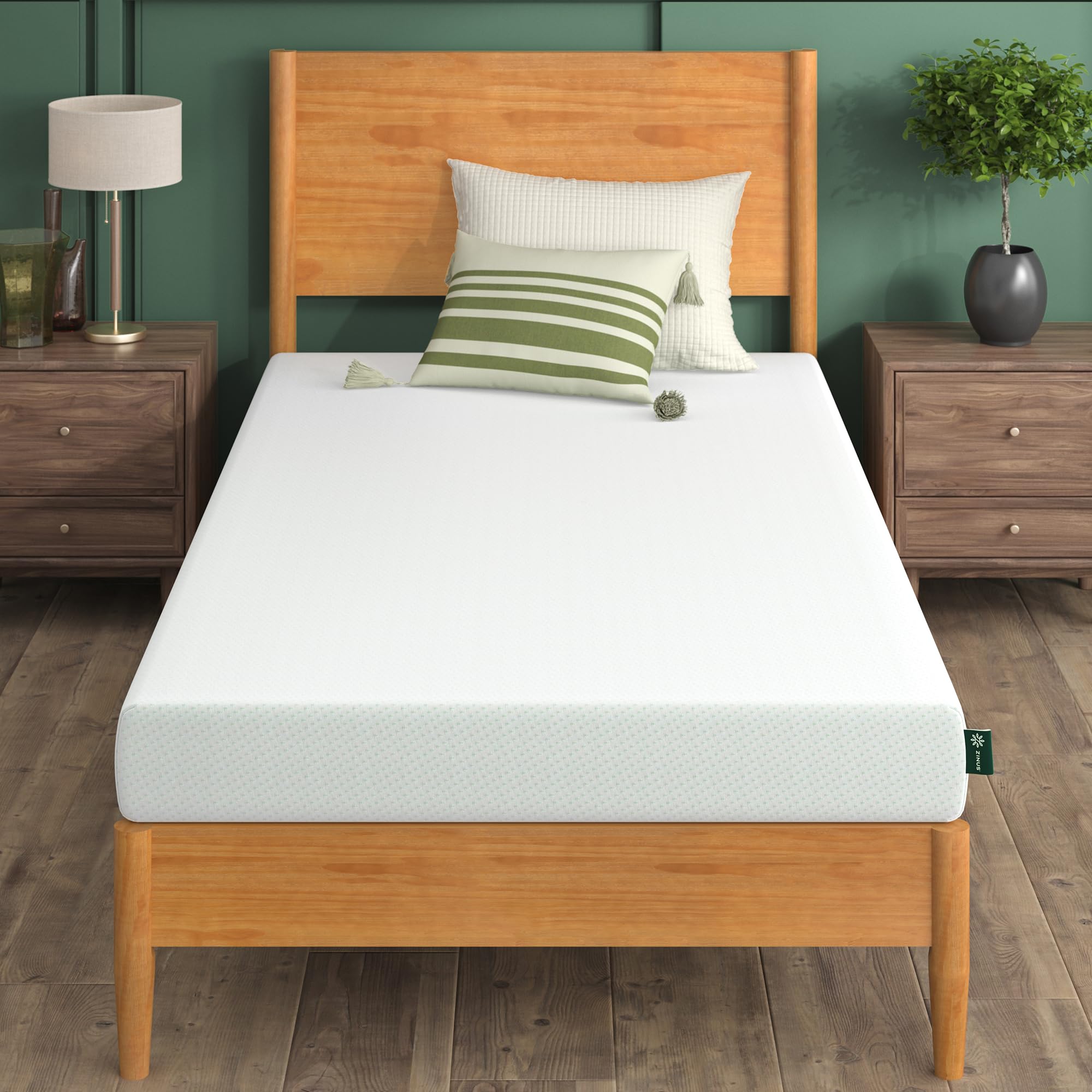 green tea memory foam