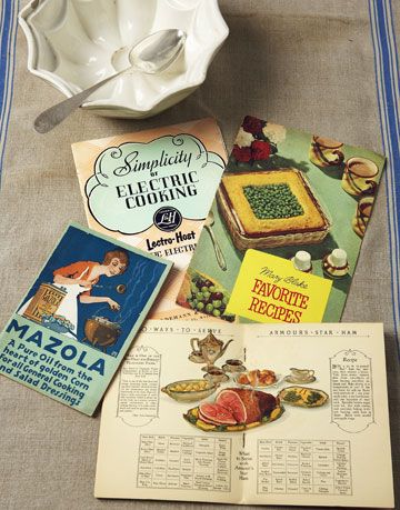 antique recipe book