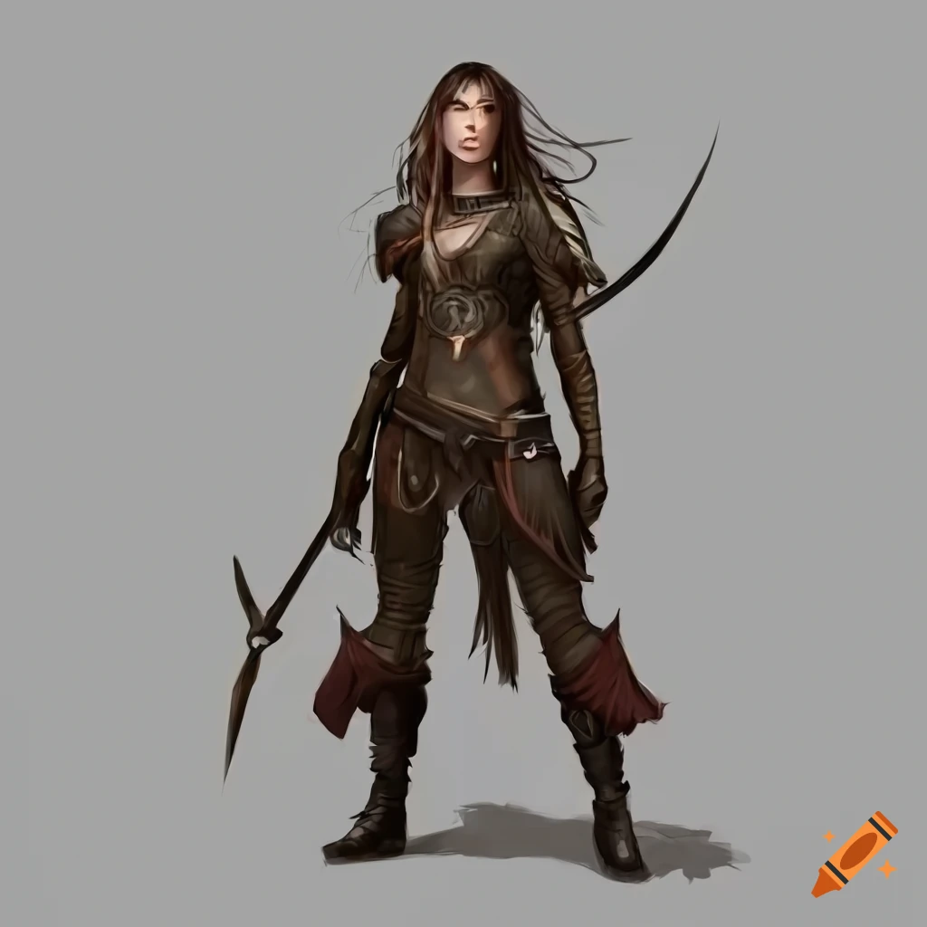 fantasy female ranger