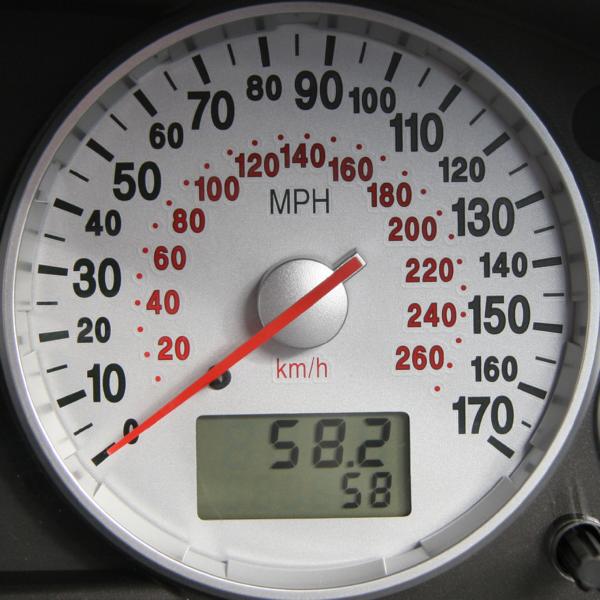 128 mph a km