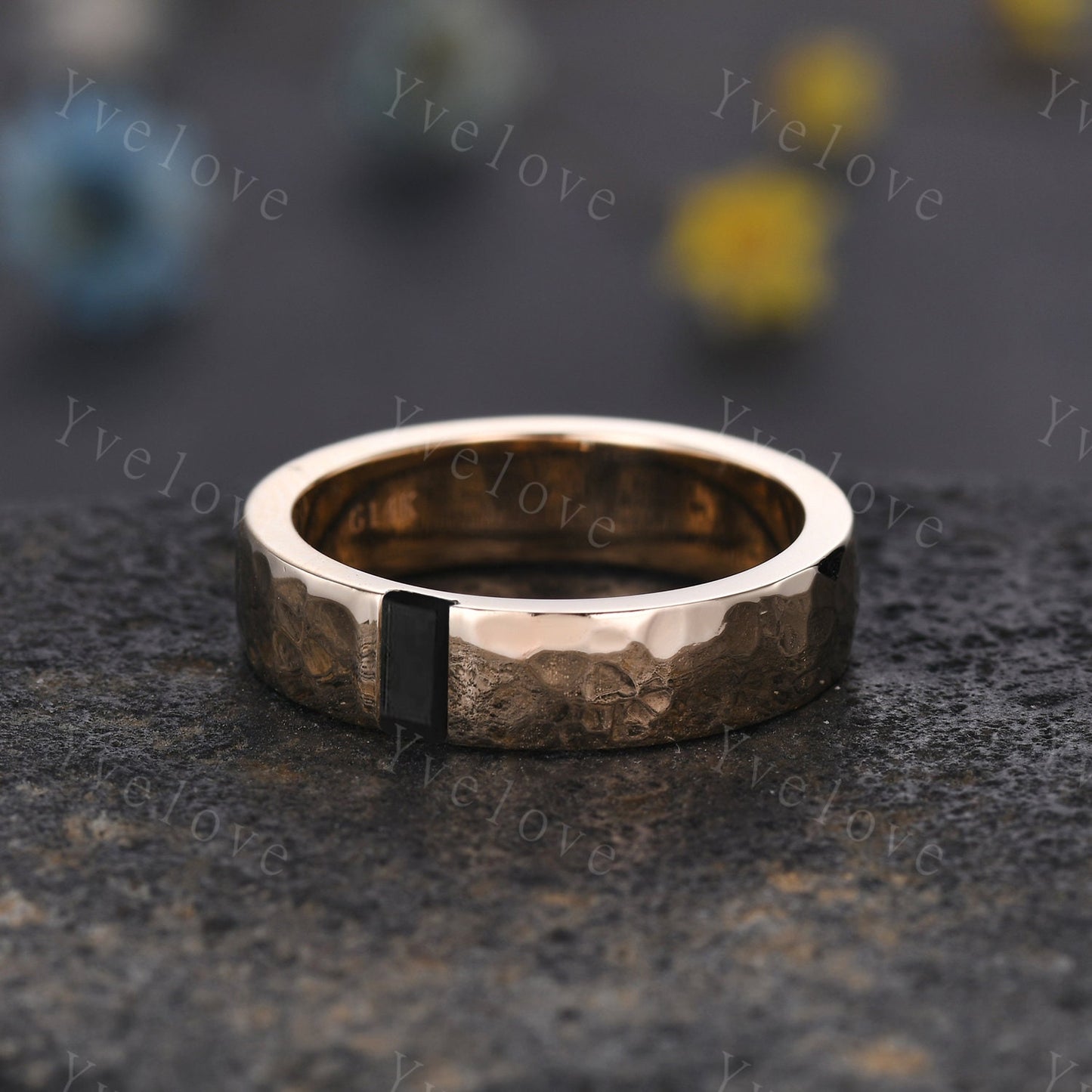 onyx eternity band